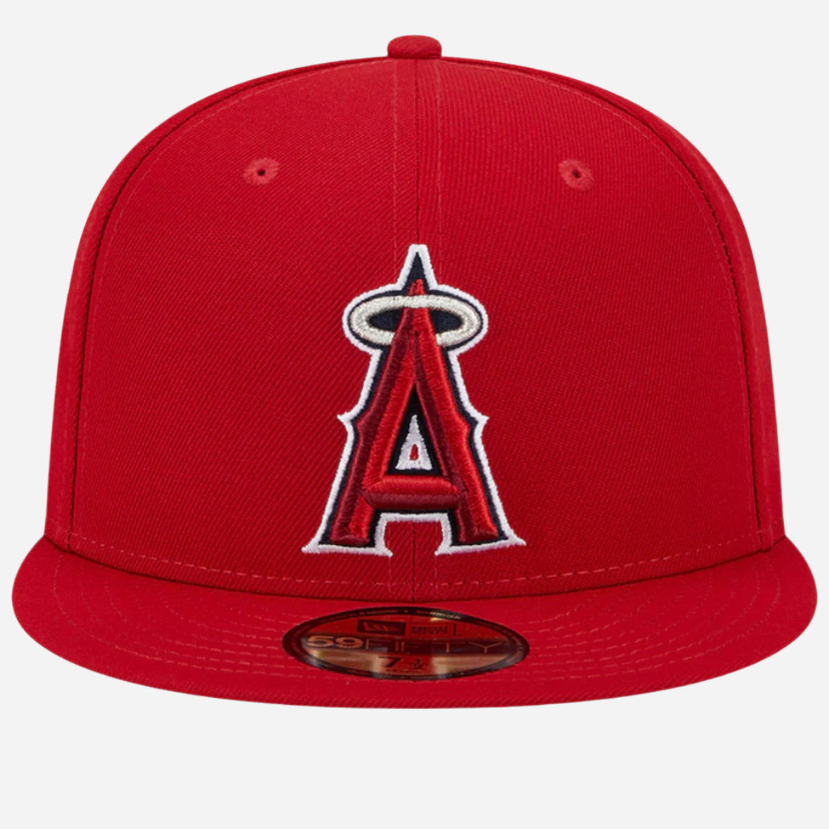 Infant Los Angeles Angels New Era Red My First 59FIFTY Fitted Hat