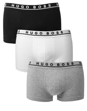 HUGO BOSS COTTON STRETCH 3-UNITS IN A BOX