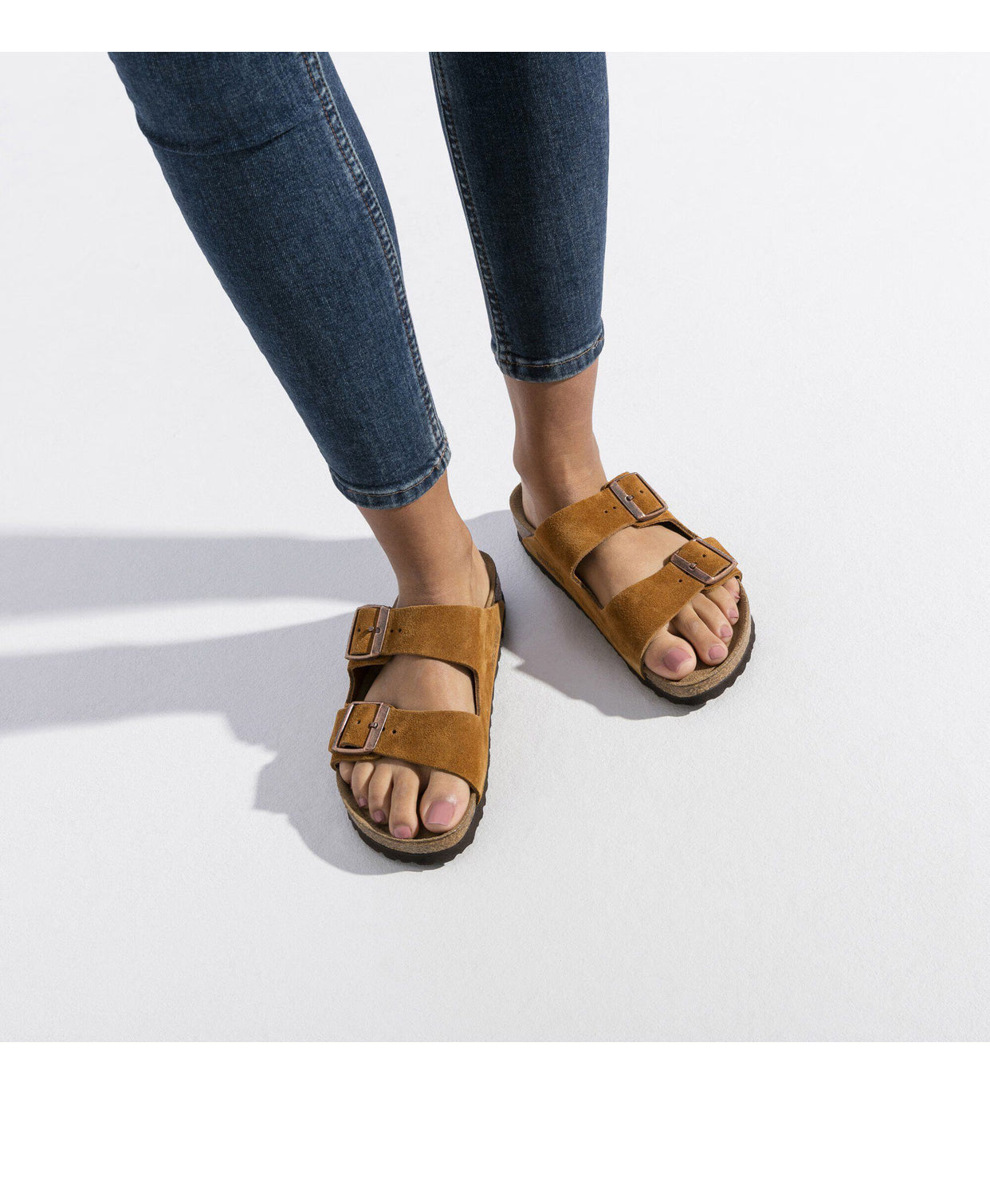 Arizona Leve Mink Suede Leather