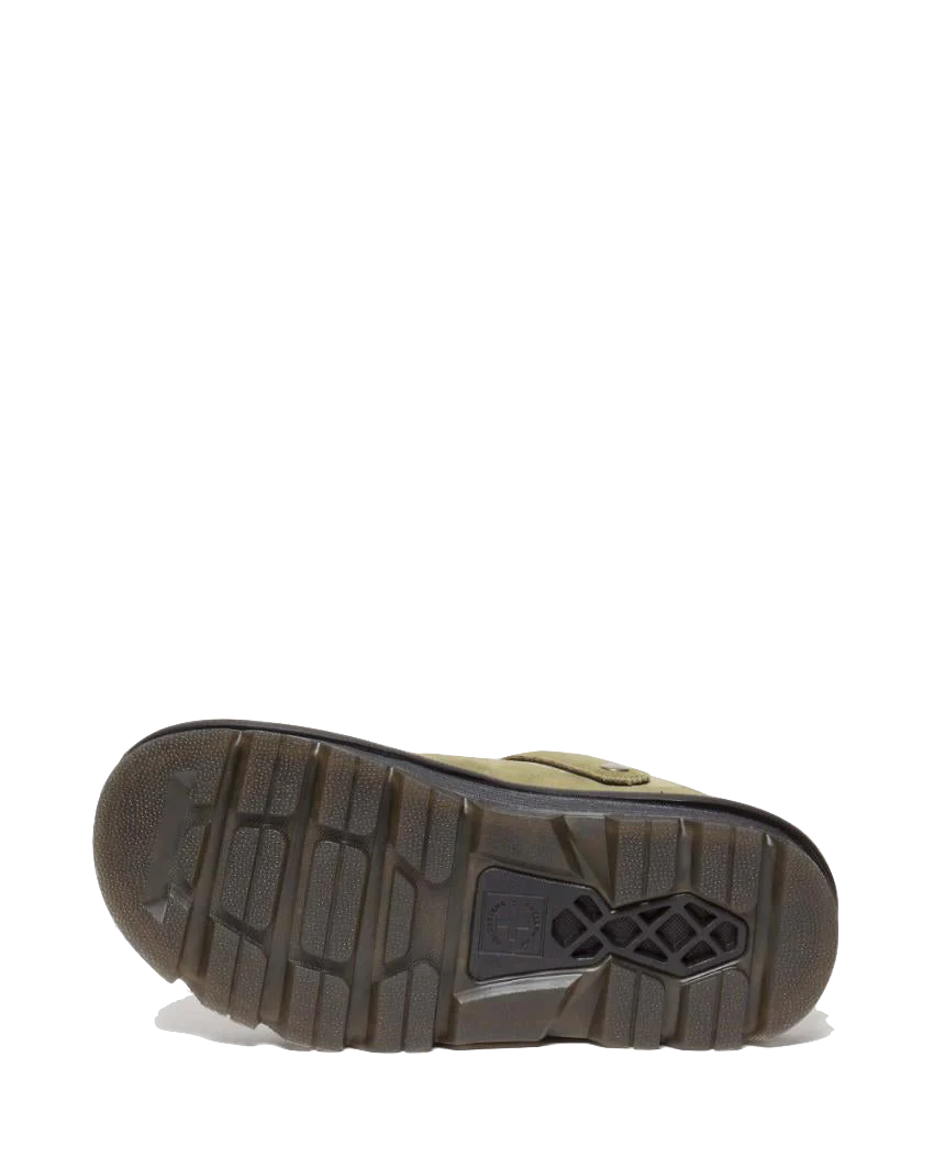 Dr. Martens Zebzag Suede Slingback Platform Mule