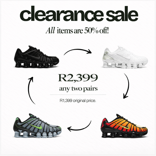 clearance sale shox