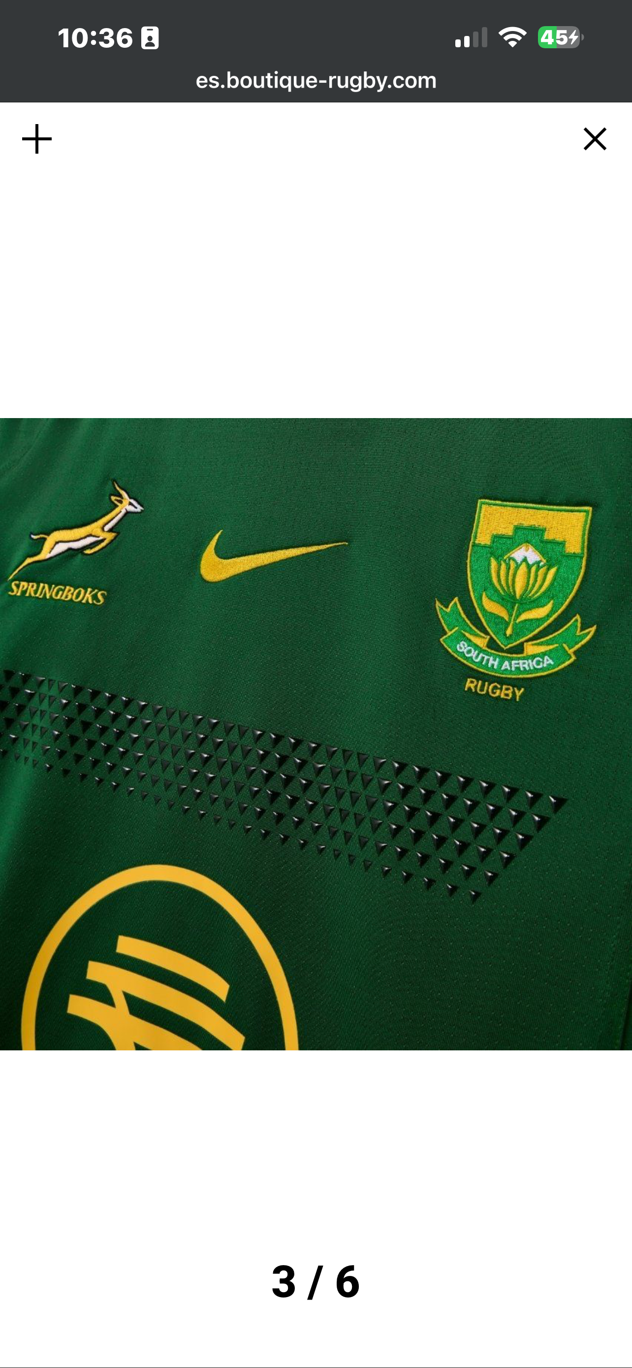 SA boks 2025 Rugby Jersey