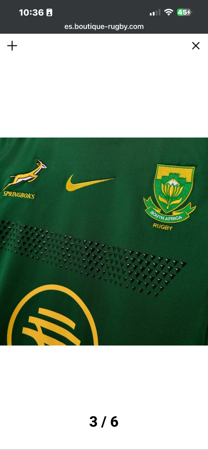 SA boks 2025 Rugby Jersey