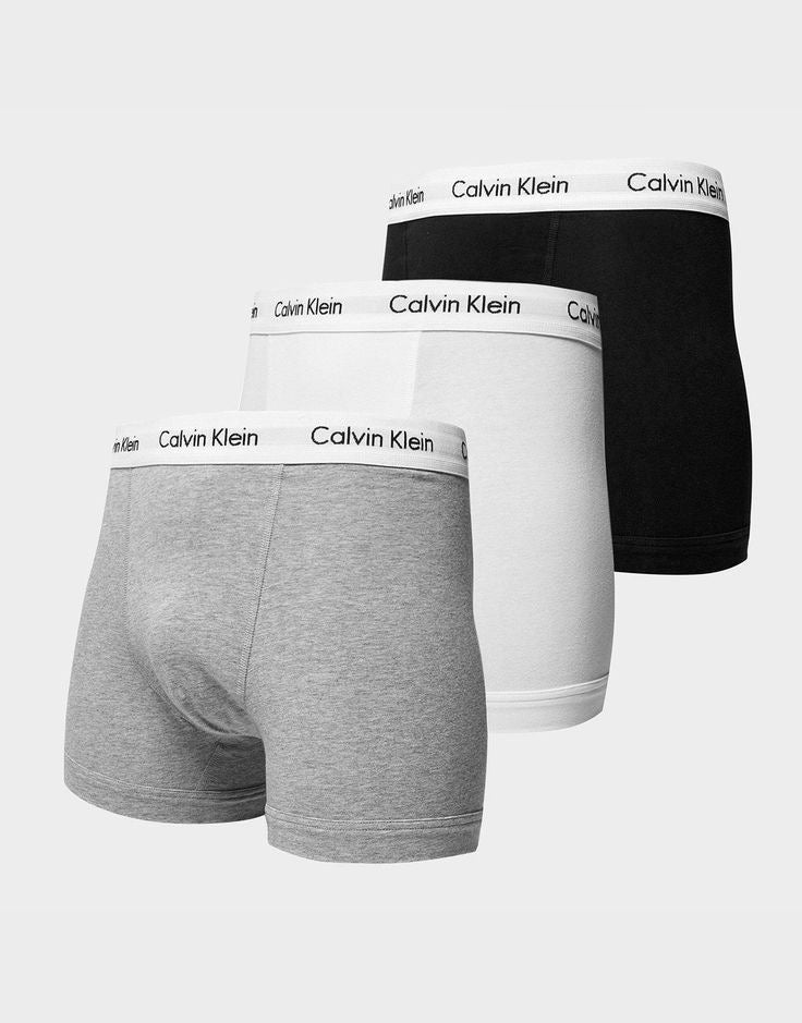 CALVIN KLEIN COTTON STRETCH 3-UNITS IN A BOX