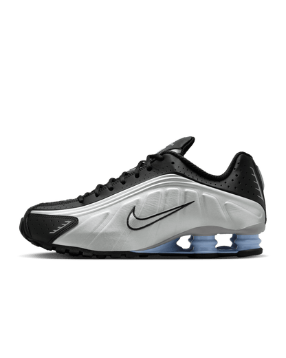 Nike shox R4 silver n black