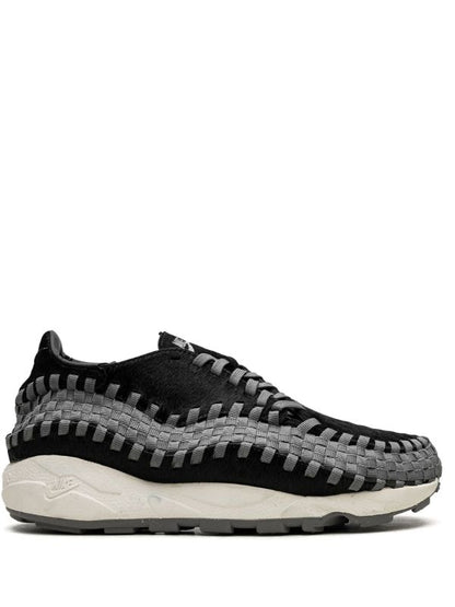 Nike Air Footscape Woven "Black Smoke/Grey" sneakers