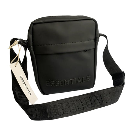ESSENTIALS FEAR OF GOD (BLACK) CROSS BODY SIDE BAG