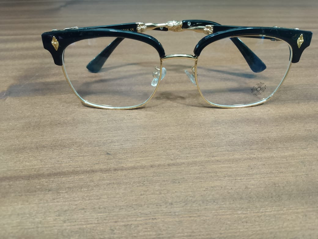 Chrome glasses