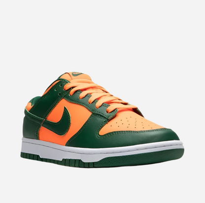NIKE DUNK LOW MIAMI HURRICANES