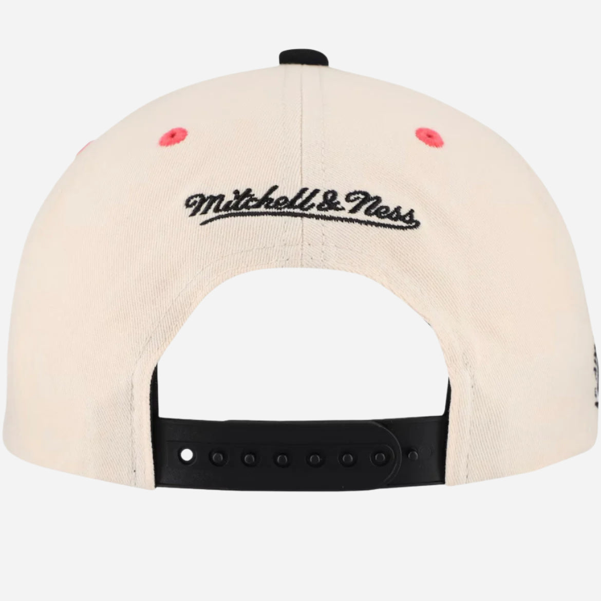 Men's Chicago White Sox Mitchell & Ness Cream Overspray Pro Pinch Snapback Hat