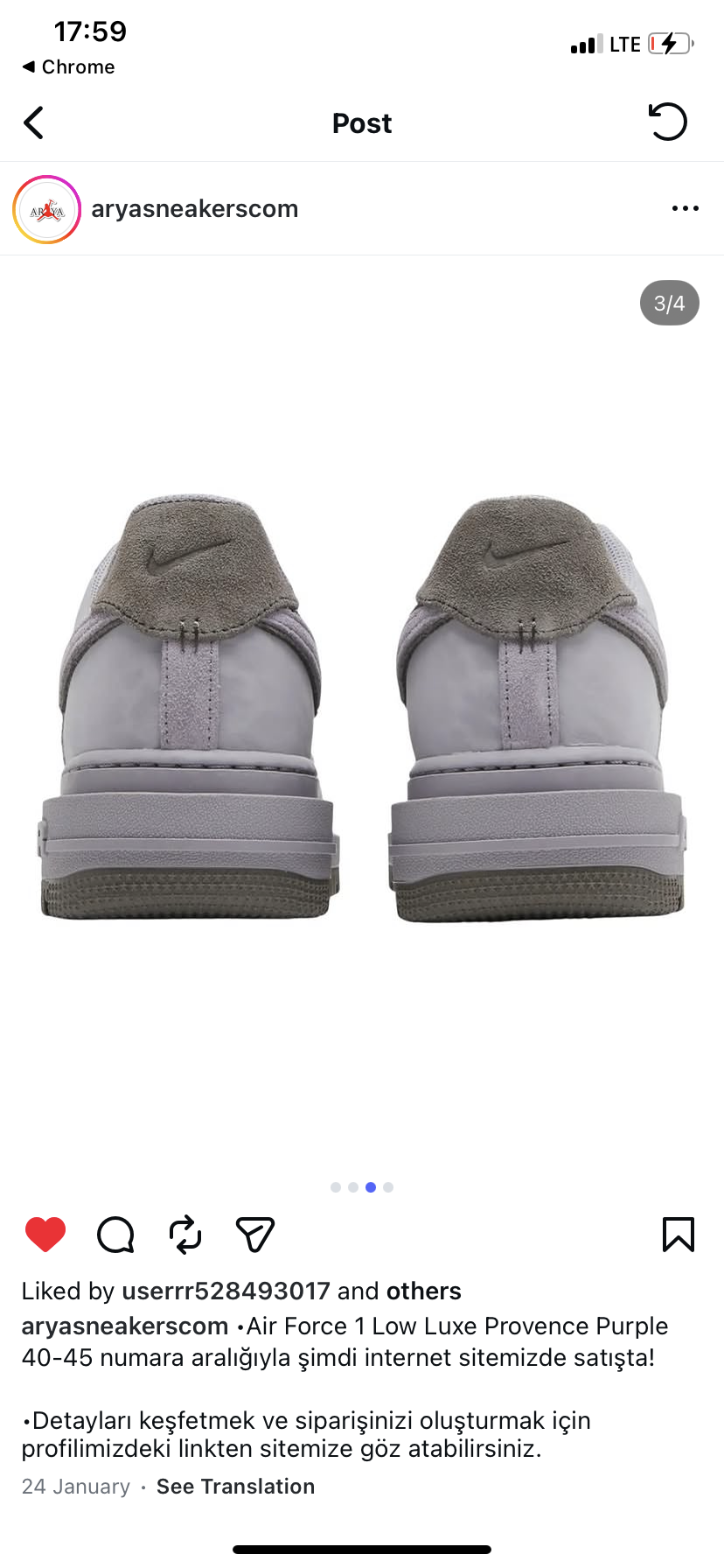 AF1 low Luxe