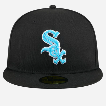 Men's Chicago White Sox New Era Black 2024 Father's Day 59FIFTY Fitted Hat