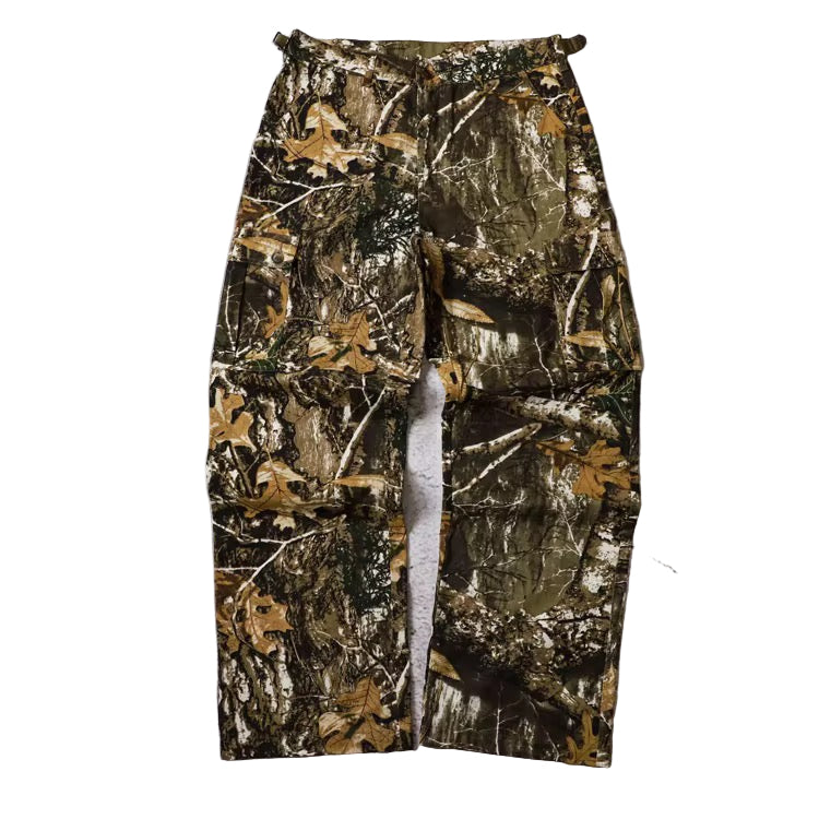 Camo cargo pants