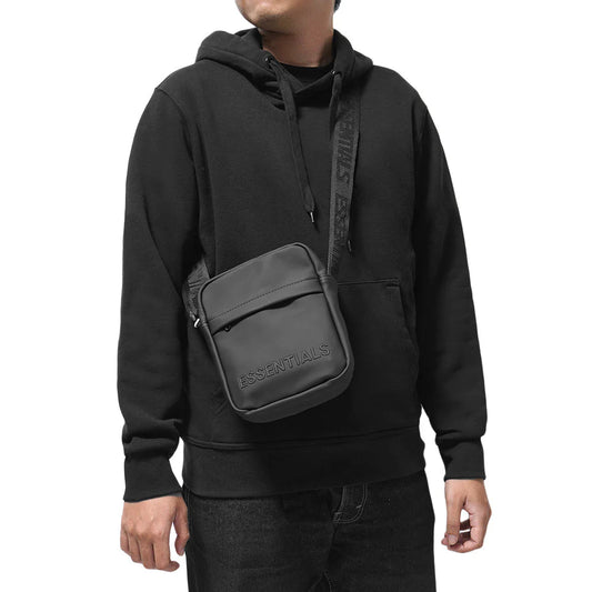 ESSENTIALS FEAR OF GOD (BLACK) CROSS BODY SIDE BAG