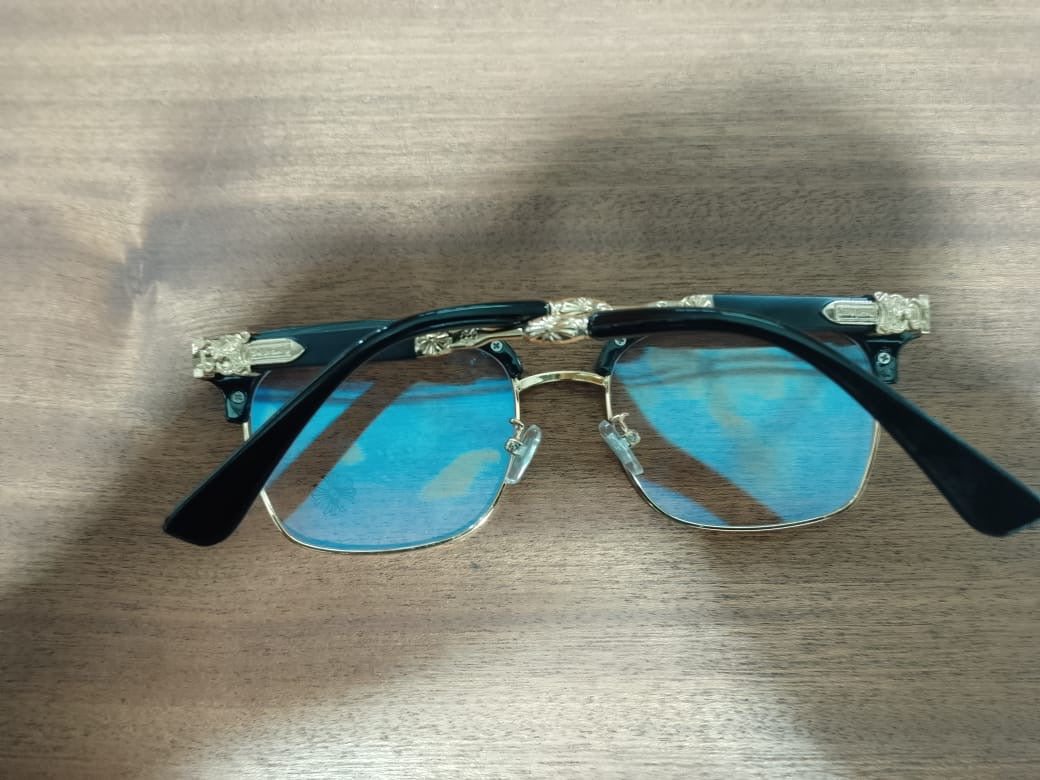 Chrome glasses