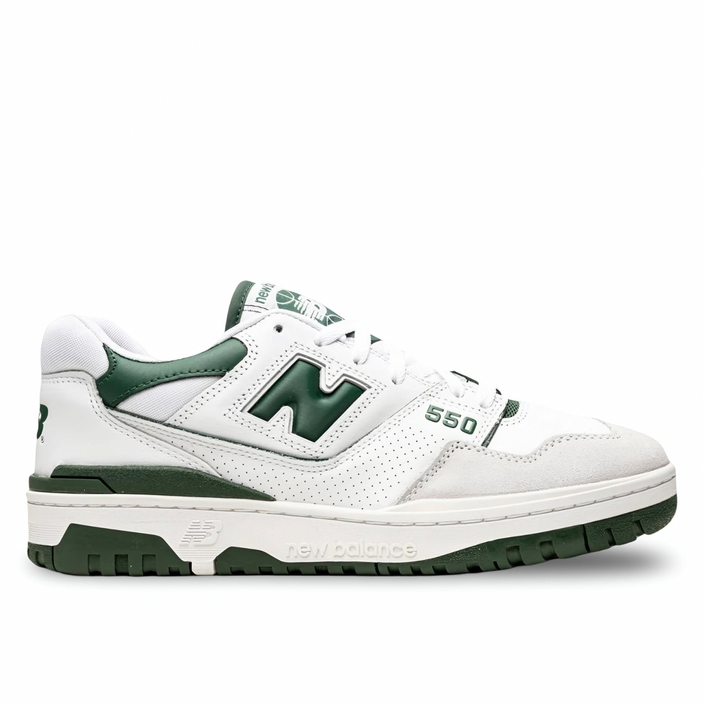New Balance 550 sneakers WhiteTeam Forest Green