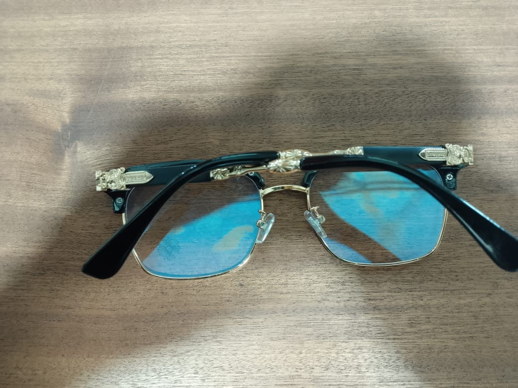 Chrome glasses