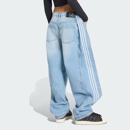 Triple Strip Denim Jeans