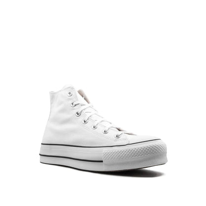 Converse Pale Platform Lift High Top Trainers