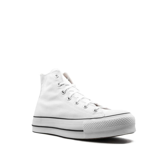 Converse Pale Platform Lift High Top Trainers