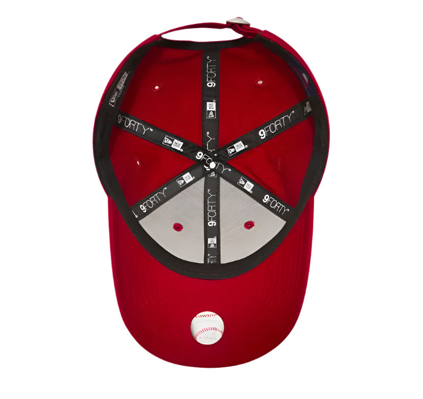 New York Yankees 9FORTY Womens League Essential Red Cap