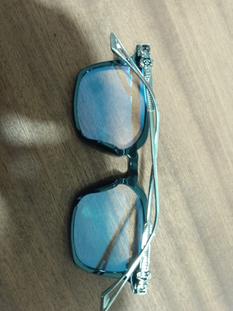 Chrome glasses