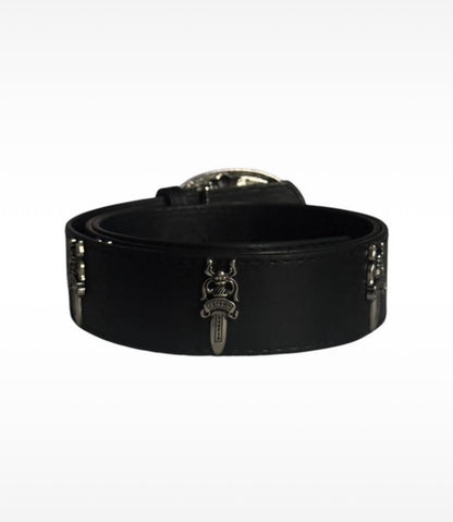 CHROME HEARTS LEATHER BELT
