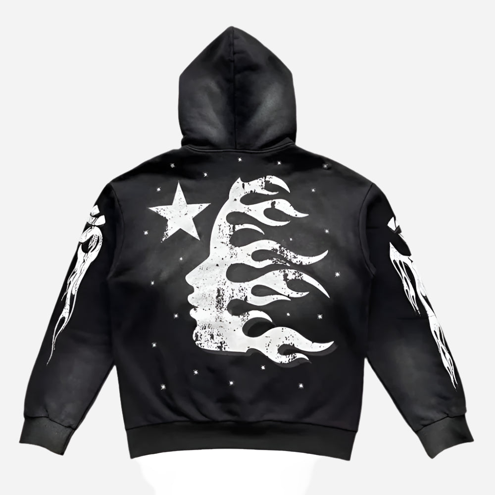Flame Flare Hoodie & Pants Set