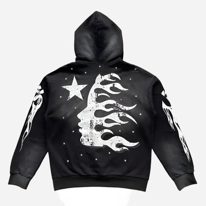 Flame Flare Hoodie & Pants Set