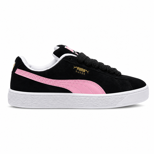 Suede XL Black + Pink