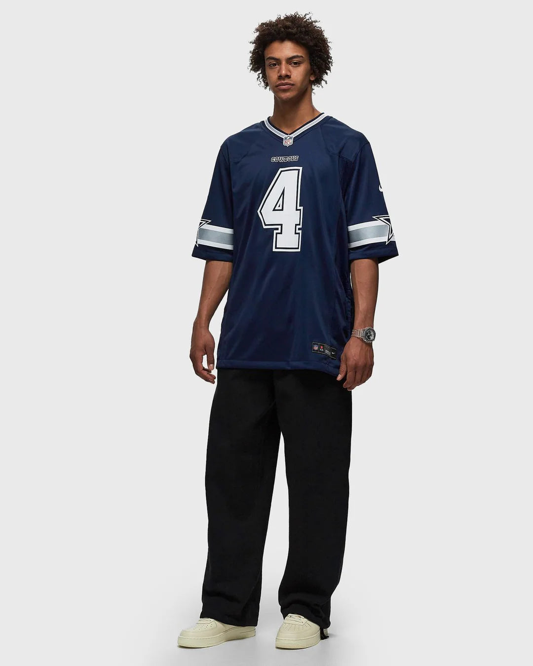 DALLAS COWBOYS HOME GAME JERSEY DAK PRESCOTT #4