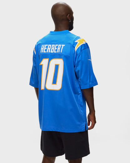 LOS ANGLES CHARGERS HOME GAME JERSEY JUSTIN HERBERT #10