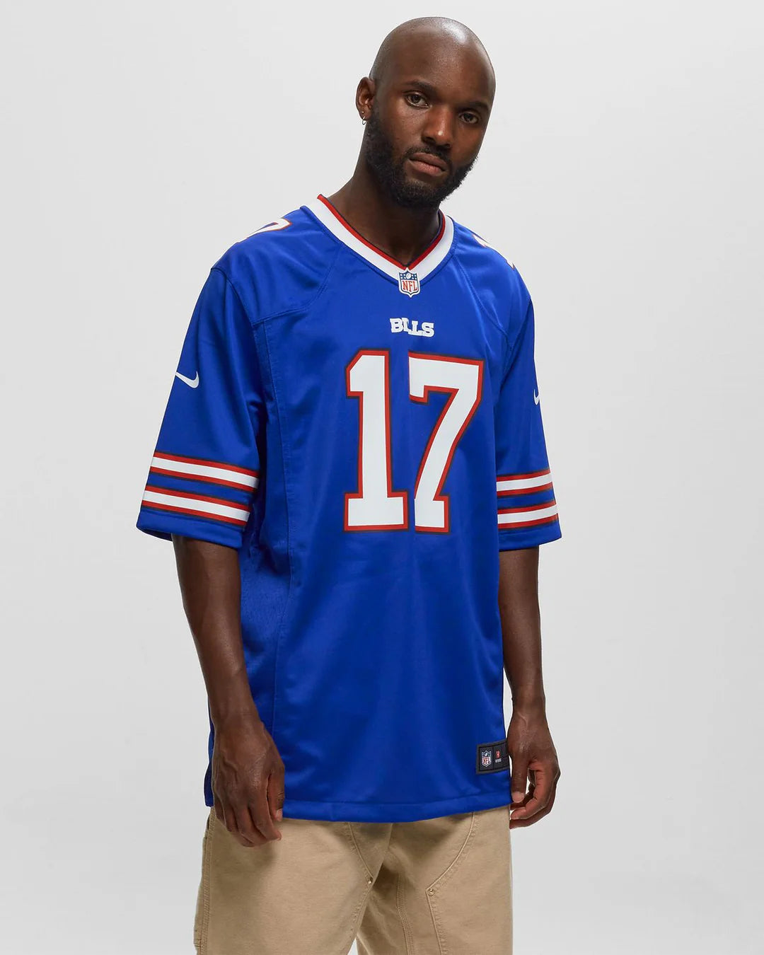 BUFFALO BILLS HOME GAME JERSEY JOSH ALLEN #17