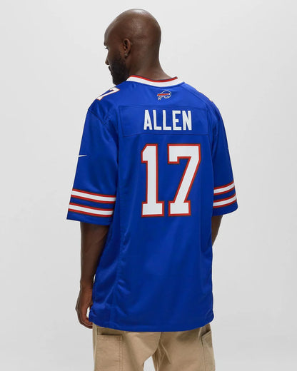 BUFFALO BILLS HOME GAME JERSEY JOSH ALLEN #17