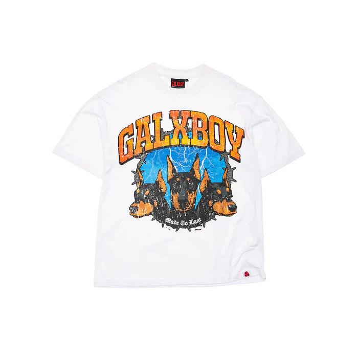 GALXBOY UNDERDOG T-SHIRT 'WHITE