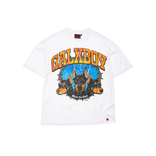 GALXBOY UNDERDOG T-SHIRT 'WHITE