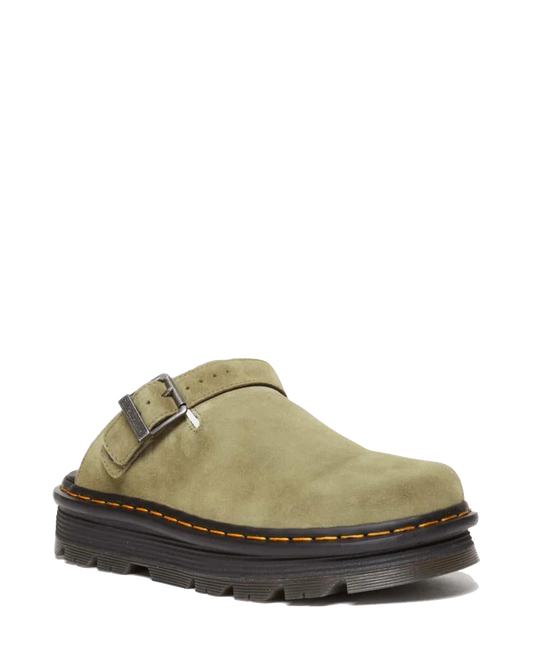 Dr. Martens Zebzag Suede Slingback Platform Mule
