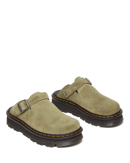 Dr. Martens Zebzag Suede Slingback Platform Mule