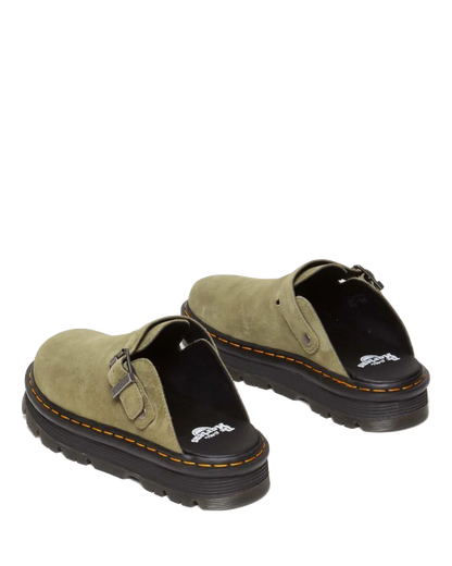 Dr. Martens Zebzag Suede Slingback Platform Mule