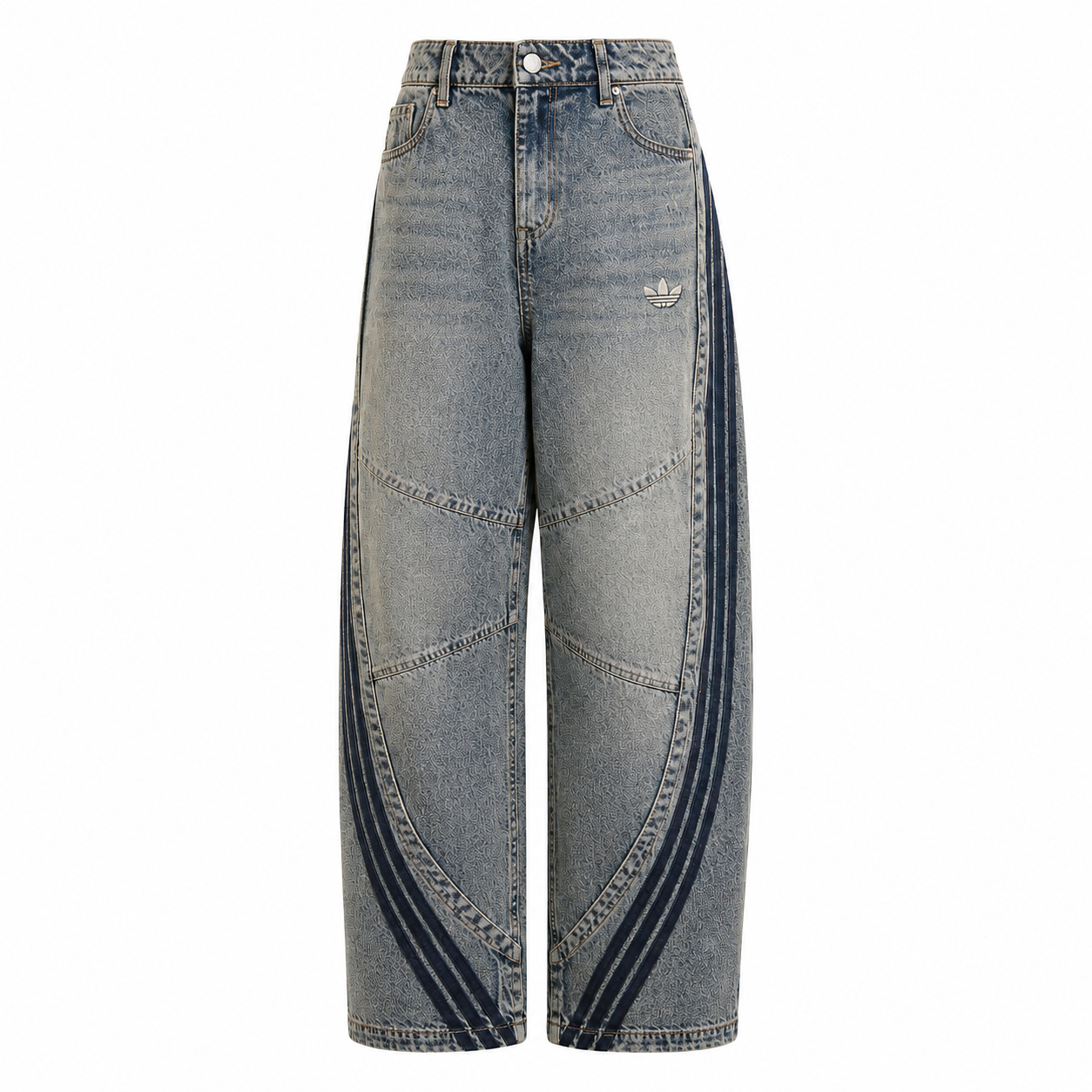 Triple Strip Denim Jeans