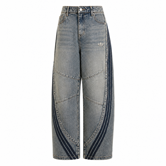 Triple Strip Denim Jeans