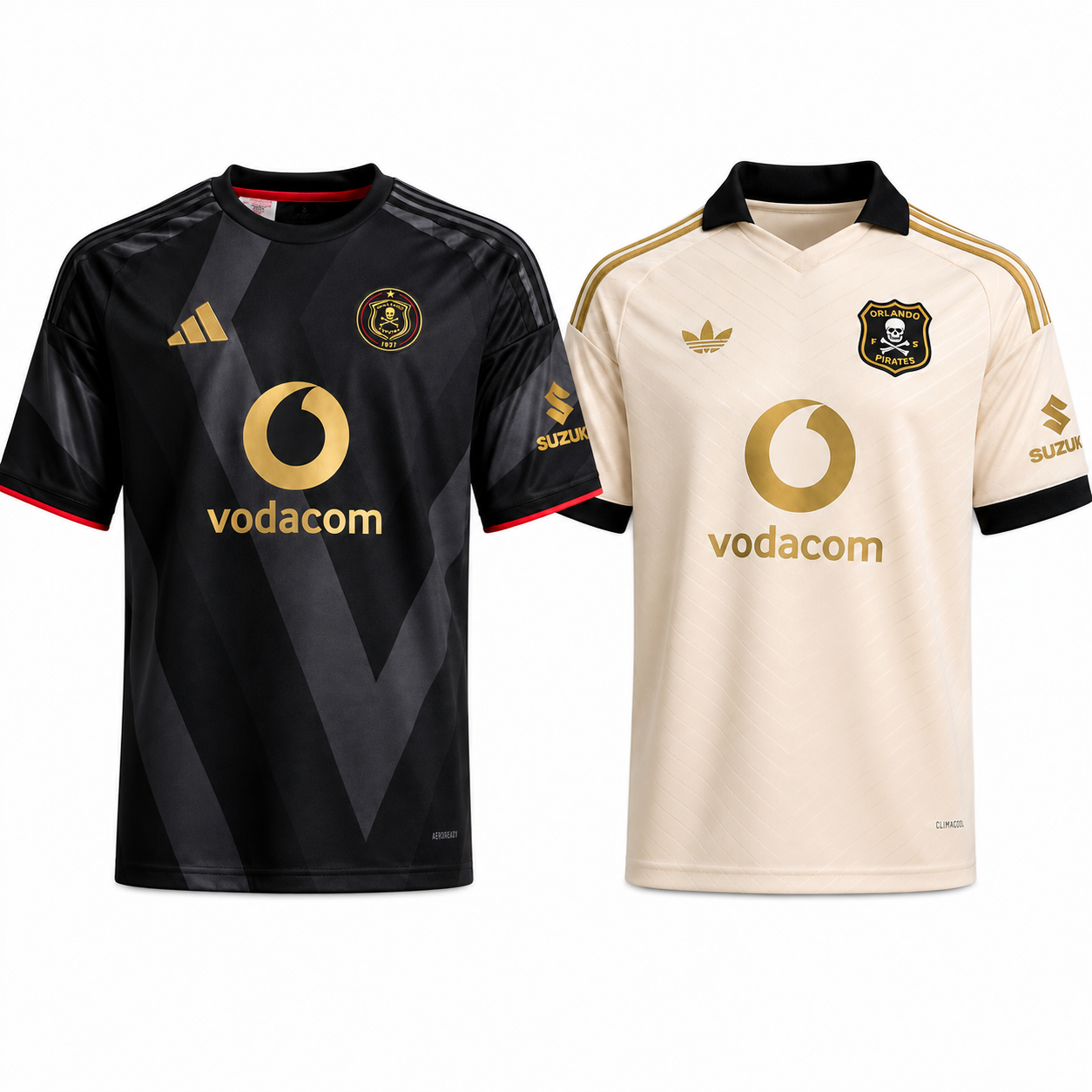 Buccaneers home and away jersey