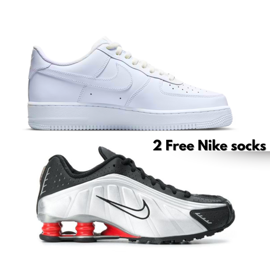 Bundle Airforce 1 and Nike shox 4