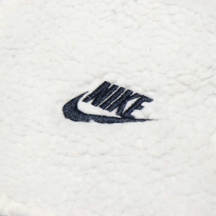 Big swoosh reversible windbreaker