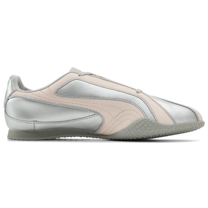 Bella V2 Unisex Sneakers, Silver and Pink