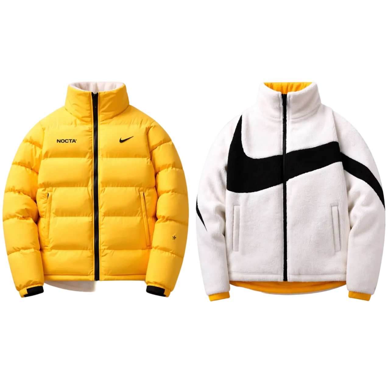 Reversible puffer jacket