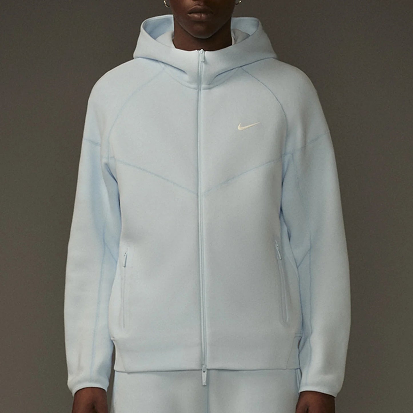 Tech Fleece Hoodie – Baby Blue