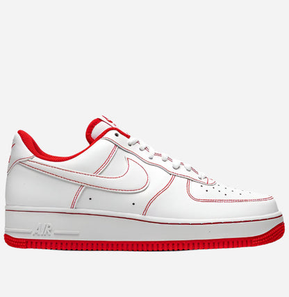 Airforce 1 cherry red outline