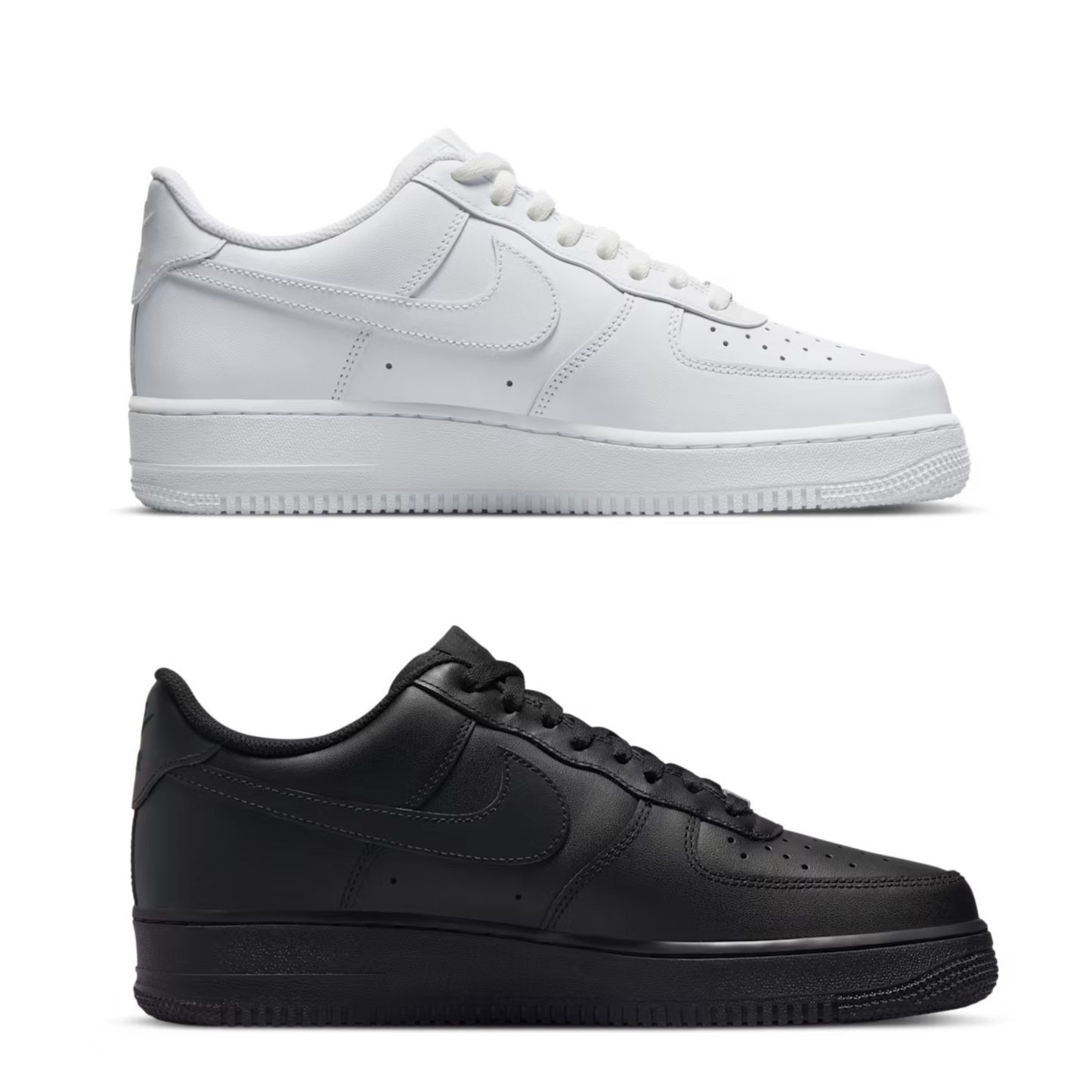 2x AF 1s (Black and White) Regular price