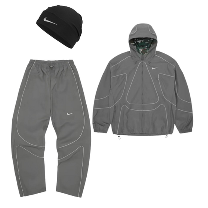 Corteiz Two-Piece Tracksuit + Free Nike Skull Cap (Black Friday Special)